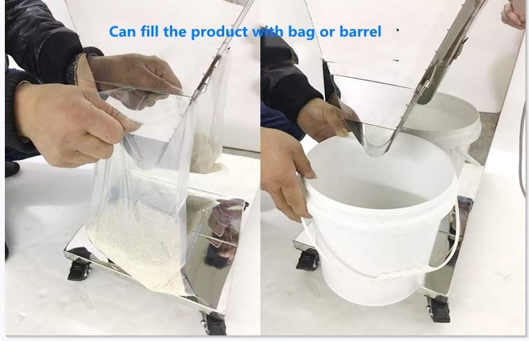 Máy đổ bột nhỏ 5KG Bột cân chất lấp đầy Máy phân phối vít cho sữa / cà phê / protein bột