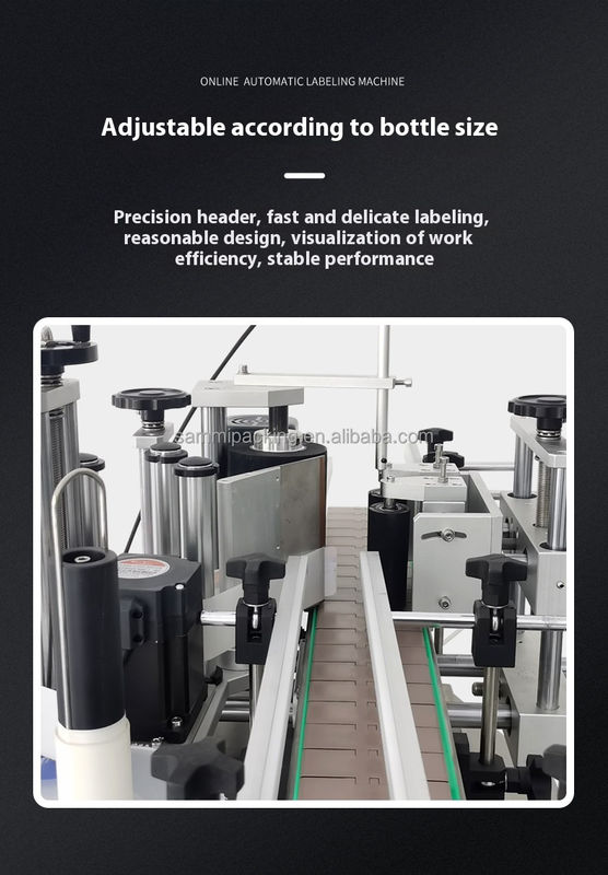 2025 Máy dán nhãn tự động điện chính xác cao mới, Máy áp dụng nhãn dán tự dính loại bàn cho chai tròn và lon
