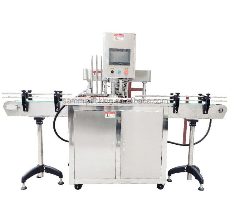 Professional Factory Custom Made New Condition Automatic Can Seamer Closing Machine for Tuna Paste Tin Pet Aluminum Motor Metal Máy đóng hộp tự động cho cá ngừ