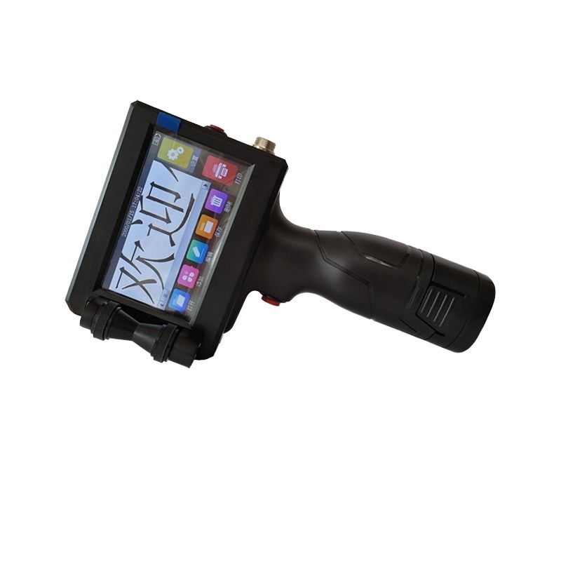 Máy in phun cầm tay 1 inch 25.4MM cho máy in mã ngày tháng lô hàng thùng carton gỗ túi dệt