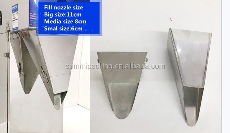 Máy cân chất lượng cao 100-3000g Máy cân bột gia vị bán tự động Máy cân đầy rung động Máy cân với máy nhảy lớn