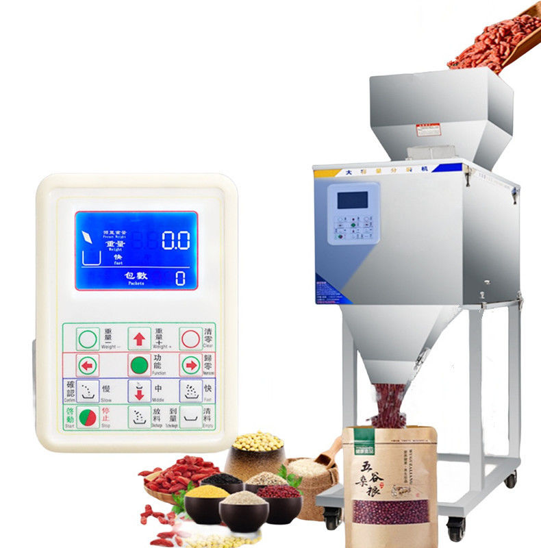 Máy pha trà lớn 100-2500g mới nhất Máy nạp bột Máy cân bán tự động