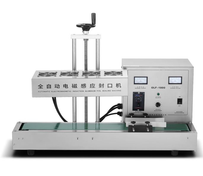 Máy niêm phong tấm nhôm tốc độ cao / Thép không gỉ thủy tinh bình chai nhựa niêm phong cảm ứng