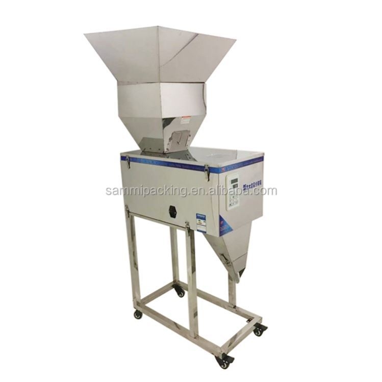 Máy nạp hạt / bột / gạo / cà phê / gia vị bán tự động chất lượng cao 100-3000g với kênh lớn