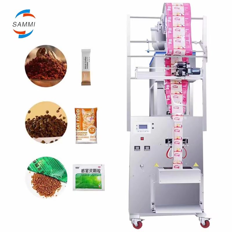 Máy đóng gói túi thẳng đứng tự động chất lượng hàng đầu 1kg cho bột gia vị, bột gạo, bột mì, đường, đậu, các loại hạt và ngũ cốc