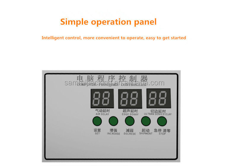 Máy hàn ống siêu âm tiết kiệm/ Máy hàn ống mềm nhựa tùy chỉnh cho mỹ phẩm, thực phẩm có dao cắt