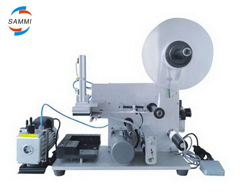 Semi-Automatic Flat Bottle Labeling Machine with 40-60pcs/min Speed and ±0.5mm Precision for High-Accuracy Labeling
