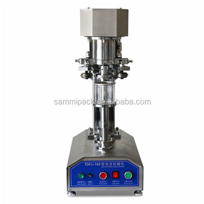 Máy niêm phong lon thép không gỉ cho lon bia thực phẩm TDJ-160