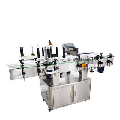Máy dán nhãn đồ uống chai thủy tinh hình tròn tự động hình nhiều góc hình sáu góc không đều