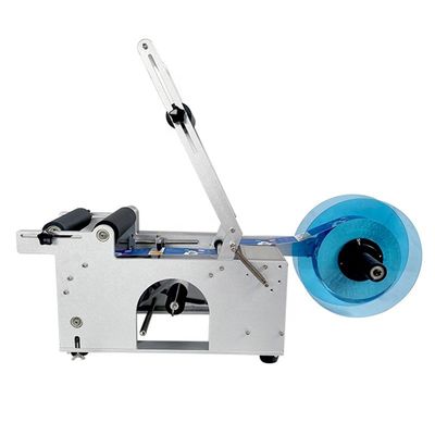 Máy dán nhãn chai tròn đa chức năng bán tự động 50 chai mỗi phút