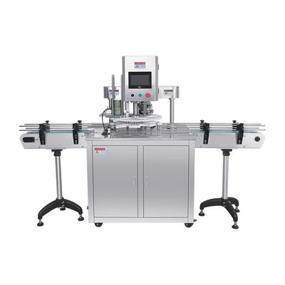 Máy đóng nắp lon tự động cho nhà máy đóng gói đồ uống, dây chuyền lắp ráp thương mại điện tử, bia lon, soda, thịt hộp