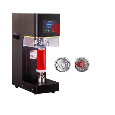 Máy đóng nắp lon tự động hoàn toàn cho bao bì kim loại trà sữa
