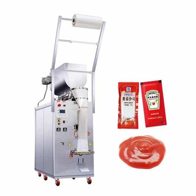 Máy đóng gói nước sốt ketchup túi nhỏ 4 bên niêm phong túi nhà sản xuất Giá tốt cho thực phẩm ứng dụng túi đóng gói