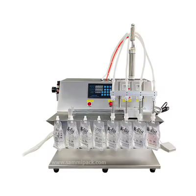 Máy nạp túi xi-rô tự động tốc độ cao Máy đóng gói túi mật ong Máy nạp và nắp chất lỏng