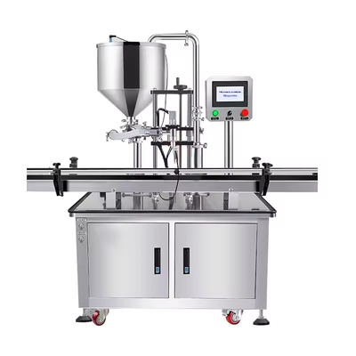 Dễ dàng vận hành Máy bơm xoắn ốc hoàn toàn tự động Máy đổ chất lỏng bột cho mật ong Chất dính lỏng bơ đậu phộng Ketchup