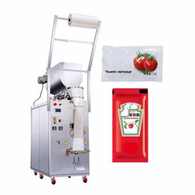 2025 Chiếc máy đóng gói chất lỏng tự động 4 mặt để đóng gói cà chua ketchup