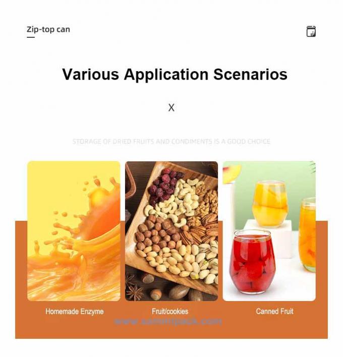 Máy niêm phong điện cho hoạt động dễ dàng của công nghiệp đồ ăn đóng hộp đồ ăn nhẹ giấy trà Tin Can lid 6