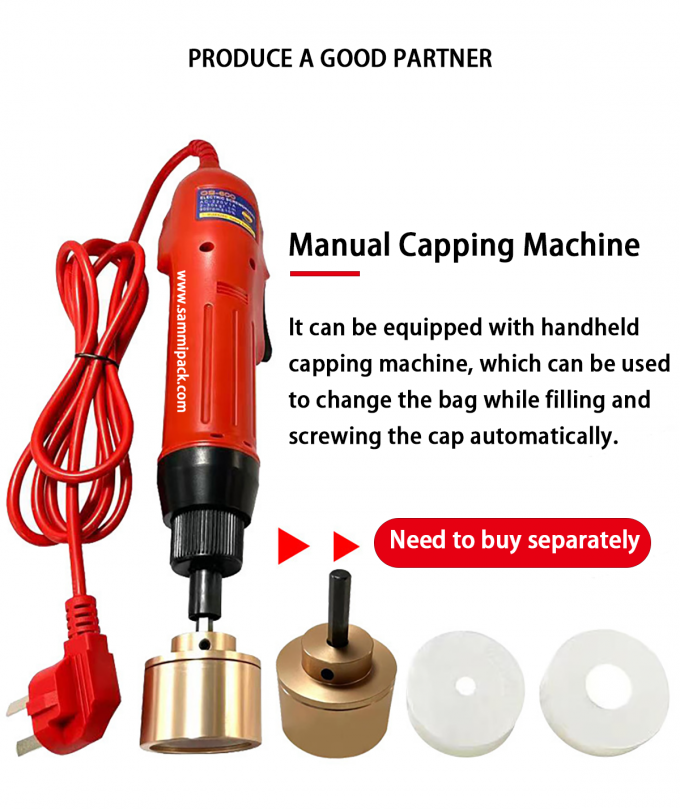 220V hai vòi phun nước lỏng vòi phun nước túi túi máy điền với đứng túi vòi phun semi-automatic chất lấp và seal 5