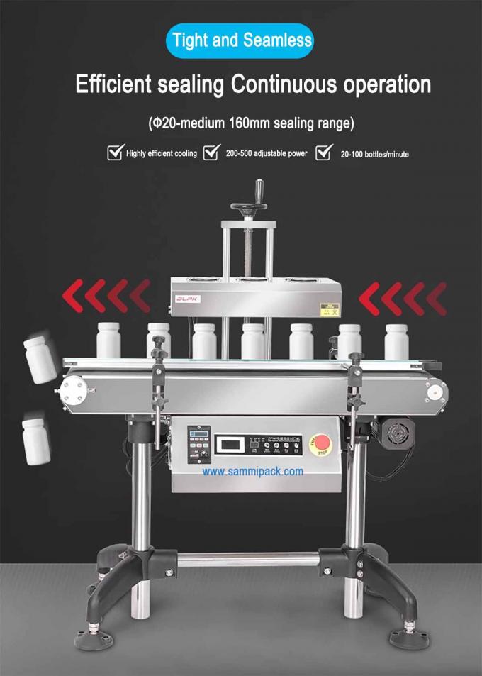 Máy niêm phong nén nhôm bằng cảm ứng điện từ 3