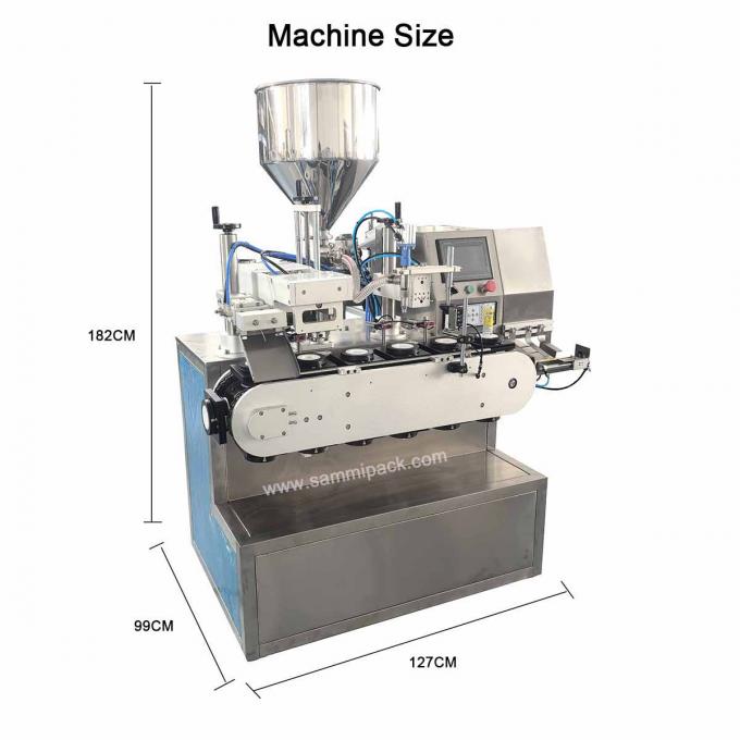Máy niêm phong ống nhựa Máy nén dầu gội Máy nén kem đánh răng Kem tay Máy niêm phong 2