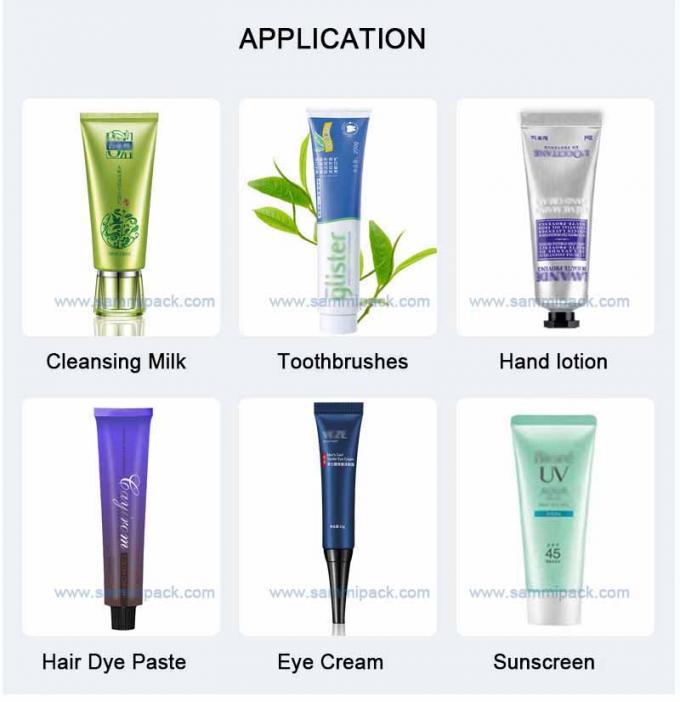 Máy niêm phong ống nhựa Máy nén dầu gội Máy nén kem đánh răng Kem tay Máy niêm phong 3