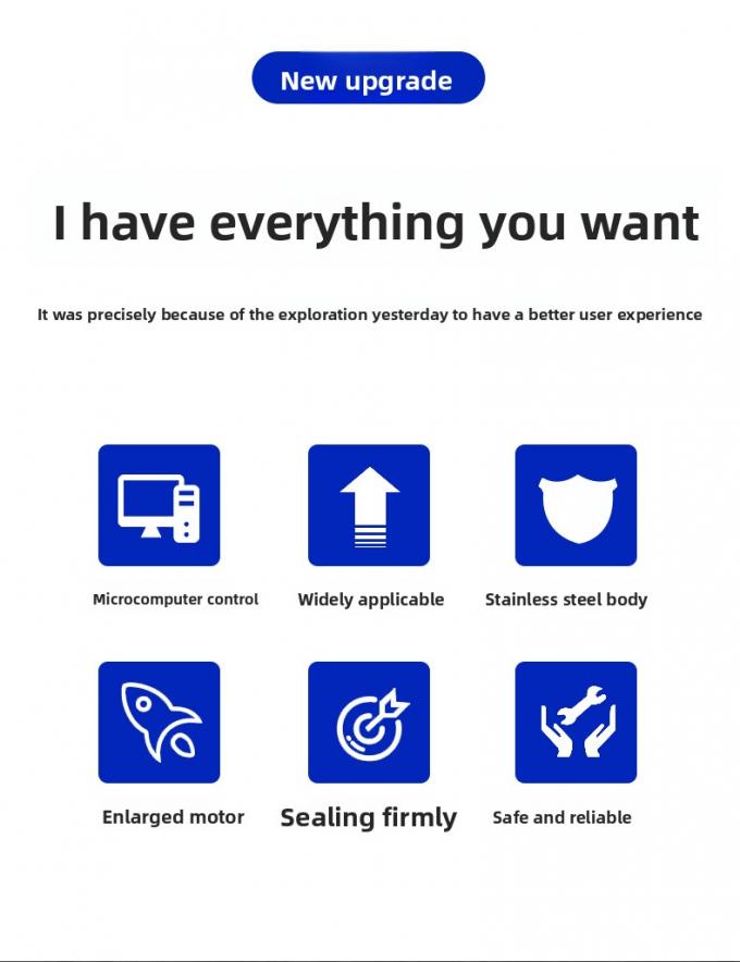 Máy niêm phong hộp xốp dọc bán tự động thương mại cho hộp nhôm 1