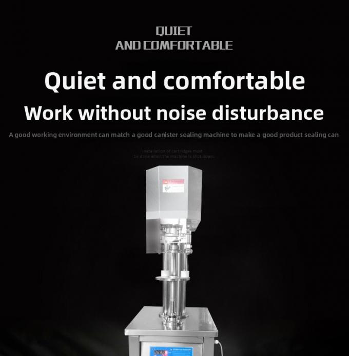 Máy niêm phong hộp xốp dọc bán tự động thương mại cho hộp nhôm 5