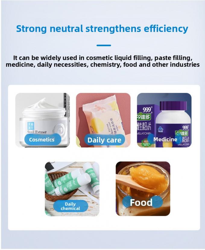 Dễ dàng vận hành Máy bơm xoắn ốc hoàn toàn tự động Máy đổ chất lỏng bột cho mật ong Chất dính lỏng bơ đậu phộng Ketchup 5