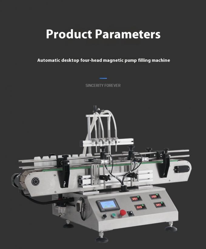 M&aacute;y chiết r&oacute;t chất lỏng bơm từ t&iacute;nh tự động để b&agrave;n 4 đầu cho nước &eacute;p, nước, dầu 9