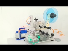 Không có Máy dán nhãn bao bì bong bóng không khí bề mặt phẳng với máy in ngày
