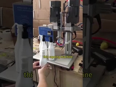 Máy nắp chai phun bán tự động cho máy kích hoạt sương mù nhựa