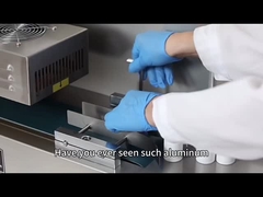 LGYF-2000AX Máy niêm phong cảm ứng bán tự động liên tục cho chai thú cưng