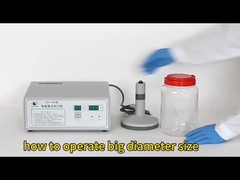 165mm Máy niêm phong điện từ cho chai mật ong