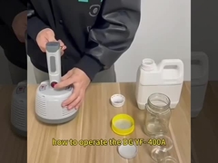 Máy niêm phong nắp nắp nắp nhôm cầm tay 20-85mm 34*29*15MM Kích thước