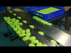 Máy đóng gói gối tự động tần số hai cho bánh quy bánh quy bánh trăng